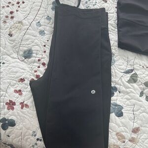 Lululemon Athletica Black High-Waisted Leggings